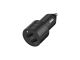 OtterBox Dual Port Premium Car Charger USB-A 24W Black